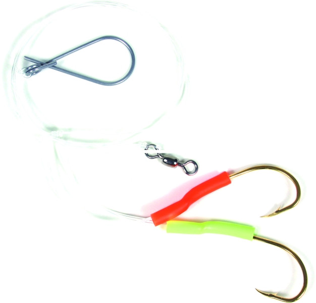 Sea Striker ZCBR-70G Cod Rig 7/0 - Gold Beak Hooks w/Flourescent Tubing - ZCBR-70G