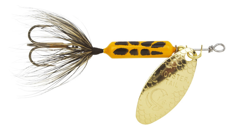 Wordens 214-YLCD Rooster Tail In - Line Spinner, 3", 3/8 oz, Treble - 214-YLCD Wordens 214-YLCD Rooster Tail In - Line Spinner, 3", 3/8 oz, Treble - 214-YLCD