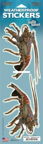 Salty Bones SBPF9453 Decal, Profile - Lobster - SBPF9453