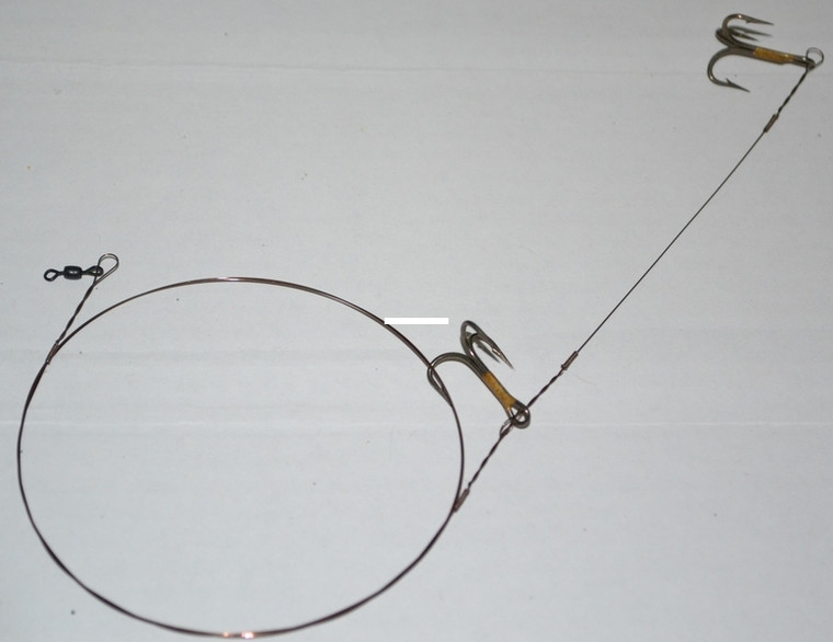 Blue Water Candy 40002 Naked King - Rig Dbl #4Treble #5Wire - 40002