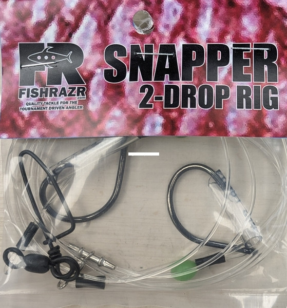 Fish Razr FR173 Snapper Rig 2 Drop - Standard - FR173