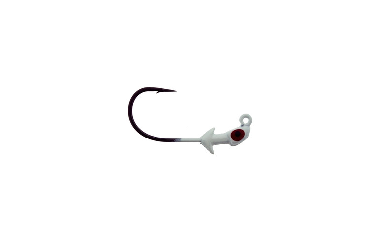 Bass Assassin PEJ16003 Pro Elite - Jighead, 1/16 oz, 2/0 Hook, White - PEJ16003 Bass Assassin PEJ16003 Pro Elite - Jighead, 1/16 oz, 2/0 Hook, White - PEJ16003