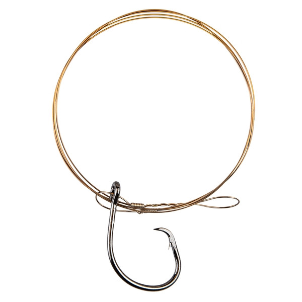 Eagle Claw L932-C2 Lazer Sharp - Inline Circle Hook Shark Rig, Size - L932-C2