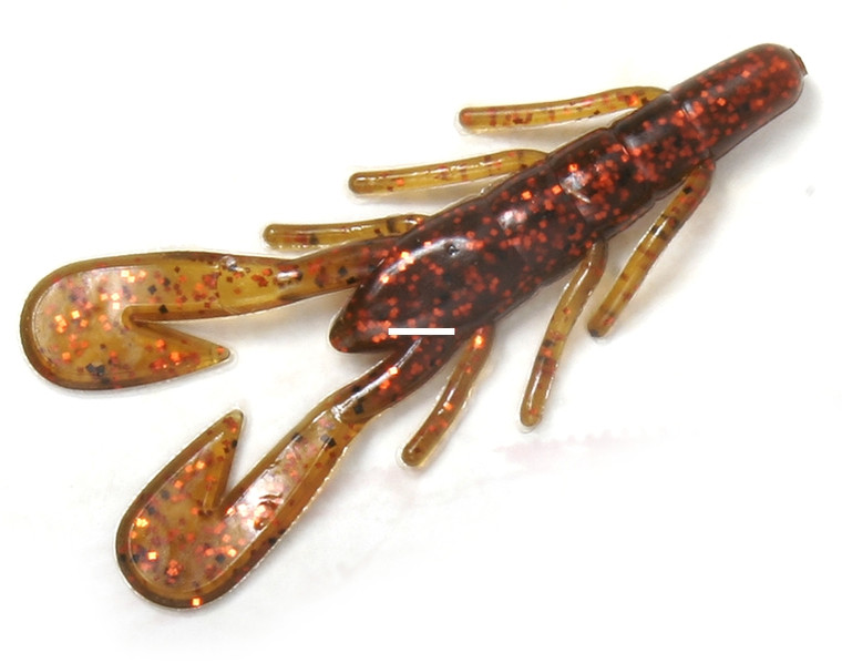 Zoom 080391-SP Ultra-Vibe Speed - Craw, 3 1/2", 12Pk, Cajun Craw - 080391-SP Zoom 080391-SP Ultra-Vibe Speed - Craw, 3 1/2", 12Pk, Cajun Craw - 080391-SP