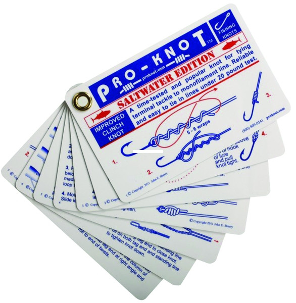 JE Sherry PKFS200 Pro-Knot Fishing - Knots Saltwater Edition Folding Cd - PKFS200