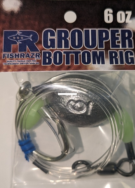 Fish Razr FR171 Grouper Rig 6oz -  - FR171