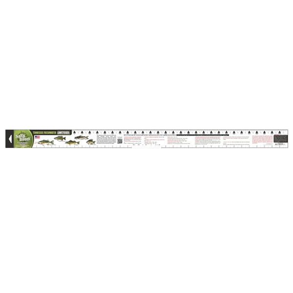 Salty Bones SBVR50FWTN Vinyl - Fishing Ruler with Tennessee - SBVR50FWTN