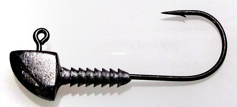 Lunker City 18111 Light Tackle - Saltwater Fin-S Head with Grip, 1/8 - 18111 Lunker City 18111 Light Tackle - Saltwater Fin-S Head with Grip, 1/8 - 18111