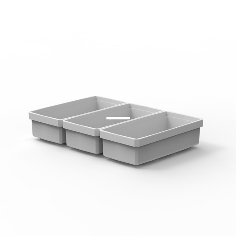 Buzbe 1X2TB 3 Customizable 1x2T - (Thin) Bins - 1X2TB
