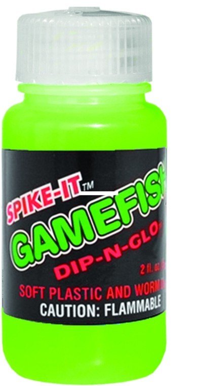 Spike-It 02002 Dip-N-Glo Gamefish - Lime - 2002 Spike-It 02002 Dip-N-Glo Gamefish - Lime - 2002