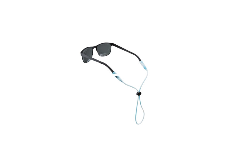 Cablz SiliconeBlue/Wht Silicone - Eyewear Retainer 16" (Light)Blue & - SILICONEBLUE/WHT