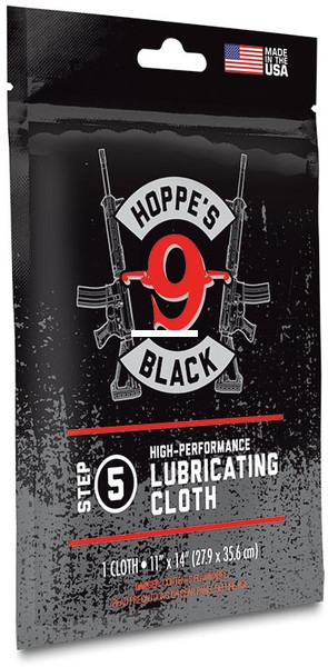 Hoppe's HBLC No. 9 Black Lubricated - Cloth - HBLC