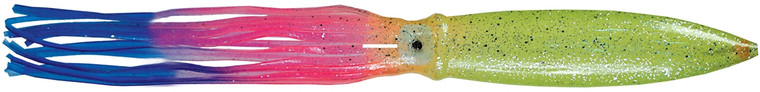 Sea Striker BHS93-PT Bulbhead Squid - Skirt, 9", Parrot, 3/Pack - BHS93-PT