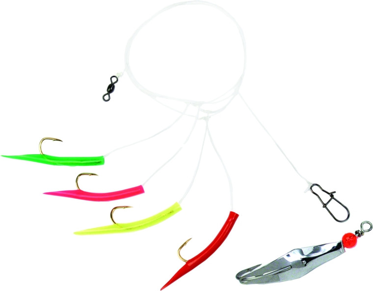 Clarkspoon MT-0RBMS Mackerel Tree - Rig w/#0 Silver Clarkspoon, 2/0 - MT-0RBMS