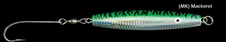 Ahi DJS-4-MK Assault Diamond Jig - Single Hook, 4 oz, Greenback - DJS-4-MK Ahi DJS-4-MK Assault Diamond Jig - Single Hook, 4 oz, Greenback - DJS-4-MK