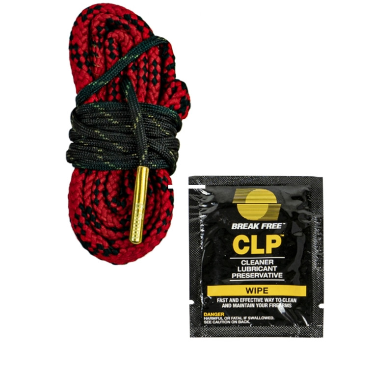 KleenBore RC-6.5R .25 Cal. / 6.5mm - Pull Through Rope Cleaner w/ - RC-6.5R KleenBore RC-6.5R .25 Cal. / 6.5mm - Pull Through Rope Cleaner w/ - RC-6.5R