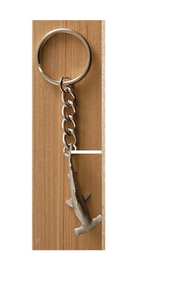 Marine Sports 2210-14 Hammerhead - Pewter Key Chain - 2210-14