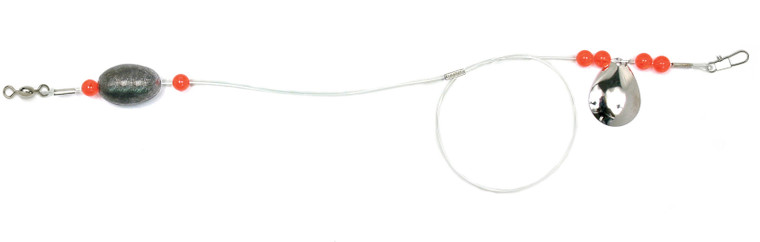 Sea Striker EFR2 Egg Lead Flounder - Rig, 2oz Egg Lead, 25" 40lb Test - EFR2