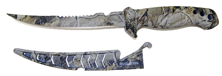 Evolution EV-FK6002 6" Fillet Knife - Camo - EV-FK6002