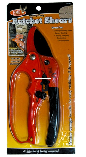 HME HME-HDRS Heavy Duty Ratchet - Shears - HME-HDRS