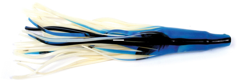 Billfisher TT610-BWM Tuna Tail - Skirt, 6", Blue/White Black - TT610-BWM