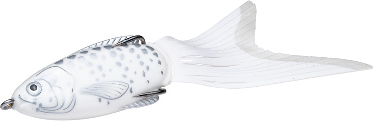 Strike King HAPP-84 Hack Attack Pad - Perch- White Shadow- 6", 1/2 oz - HAPP-84