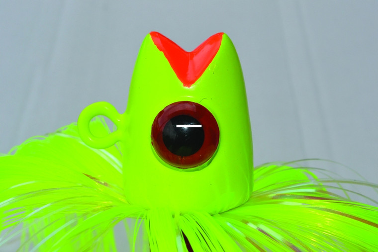 Blue Water Candy 60004 Chomper - Parachute Lure, 4 oz, Chartreuse - 60004