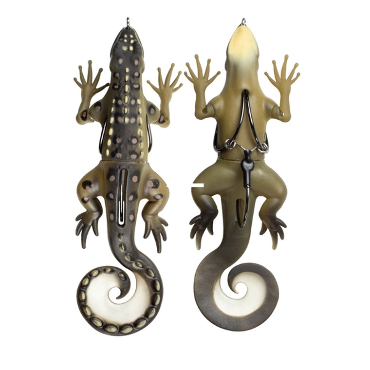Lunkerhunt LIZ05 Skitter - Lizard-Back Wood - LIZ05 Lunkerhunt LIZ05 Skitter - Lizard-Back Wood - LIZ05