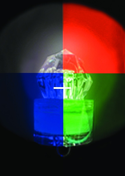 Promar GS-715D 1.5" Diamond - Submersible Strobe Light-Disco - GS-715D