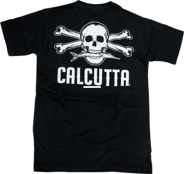 Calcutta CBXXL Original Logo Short - Sleeve T-Shirt, 2XL Black - CBXXL