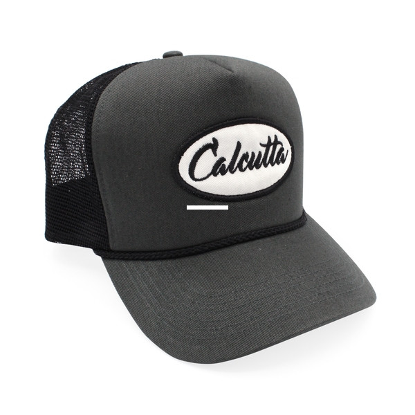 Calcutta BR249112 Trucker Cap - Charcoal foam crown black mesh - BR249112