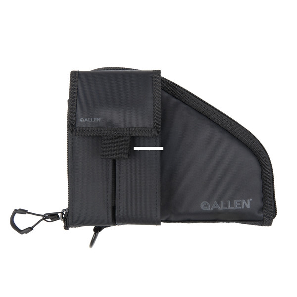 Allen 78-7 Pistol Case With Mag - Pouch, Compact, Black - 78-7