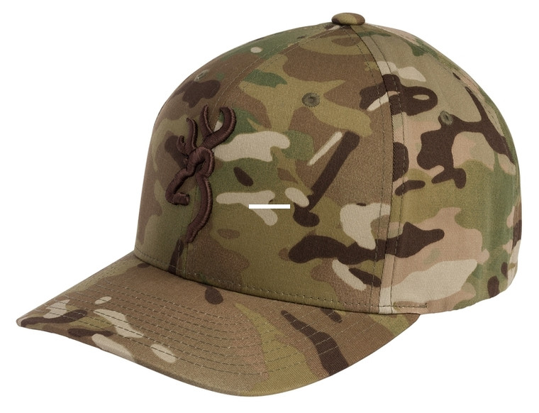 Browning 308987382 Cap Multicamo - Flex Fit S/Medium - 308987382