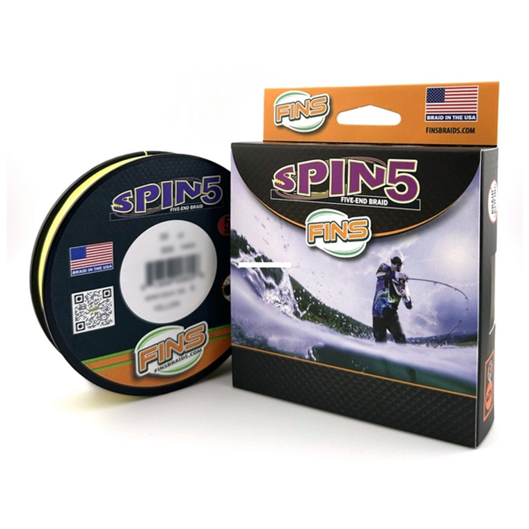 Fins FNSSPN-65-150-YEL Spin - - Yellow - 65 Lb - 150 Yds - FNSSPN-65-150-YEL Fins FNSSPN-65-150-YEL Spin - - Yellow - 65 Lb - 150 Yds - FNSSPN-65-150-YEL