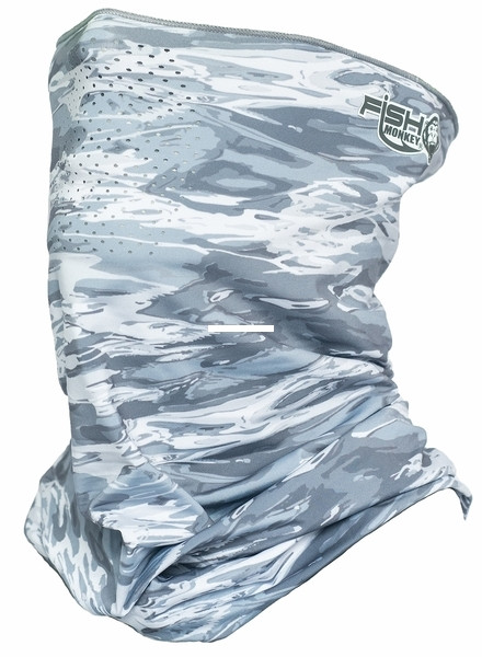 Fish Monkey FM40-GREYWTRCAM - Performance Face Guard Greywater - FM40-GREYWTRCAM