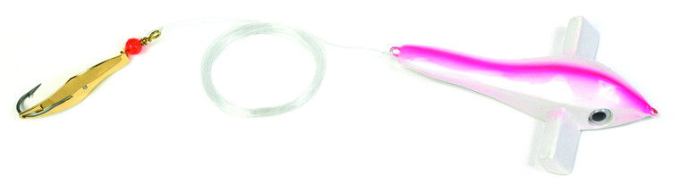Clarkspoon BRW-00RBMG Bird Rig - - White Bird, #00 Gold Clarkspoon - BRW-00RBMG