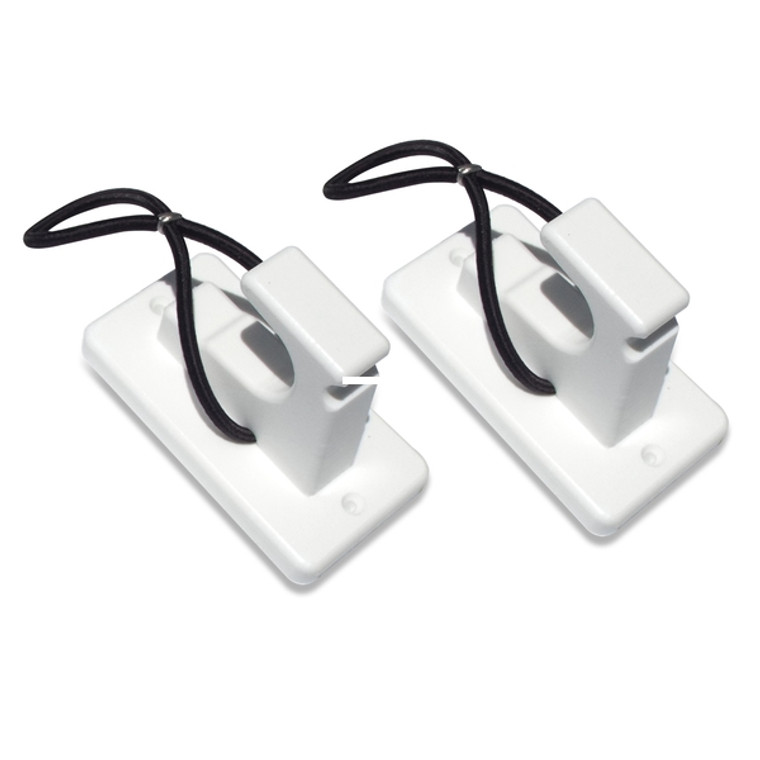 Deep Blue RGB Rod/Gaff/Deck Brush - Holder (Pair) - RGB