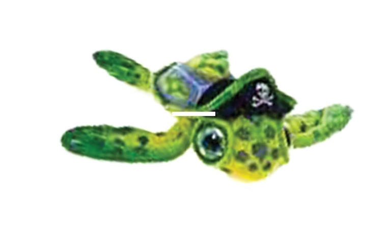 Marine Sports 5163-64GN 11.5" - Pirate Hat Sea Turtle - Green - 5163-64GN Marine Sports 5163-64GN 11.5" - Pirate Hat Sea Turtle - Green - 5163-64GN