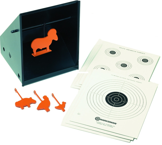 Beeman 2085 Pellet Trap w/Targs And - 4 Silhouettes - 2085