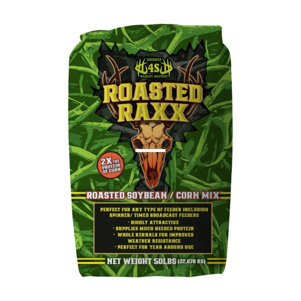 Advanced Wildlife Solutions C30022 - Roasted Raxx 50 Lb Bag Corn - C30022