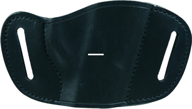 Bulldog MLB-S Molded Leather - Holster Belt Slide Blk Sm auto's - MLB-S