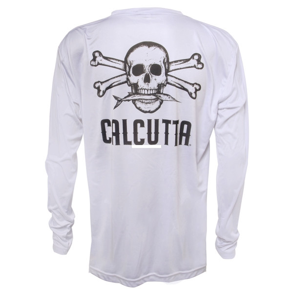Calcutta CPTSIL-L Performance - Original Logo T-shirt Large Silver - CPTSIL-L