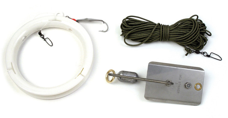 Clarkspoon PK2-00RBMS #2 Planer Kit - w/#00 Silver Clarkspoon, 2/0 Hook - PK2-00RBMS