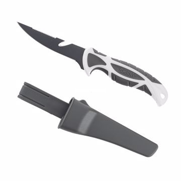 Smith's 51359 4" Baitbreaker Coated - Blade - White - 51359