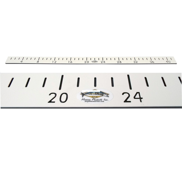Deep Blue FR-42-W 42" Starboard - Measuring Board - white/black/white - FR-42-W