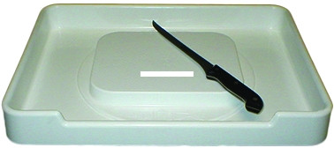 Joy Fish CUTTING TRAY Bait , Non - Skid Rubber Feet, and Fits 3 & 5 - CUTTING TRAY