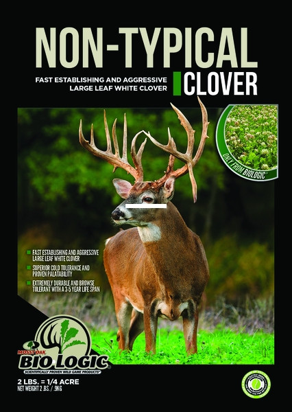 Biologic 84110 Non-Typical Clover - 2lbs plants 1/4 Acre - 84110