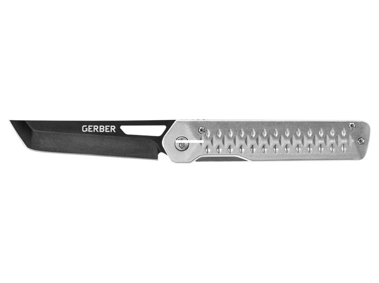 Gerber 30-001689 Ayako Silver Plain - Edge Folding Knife Box - 30-001689