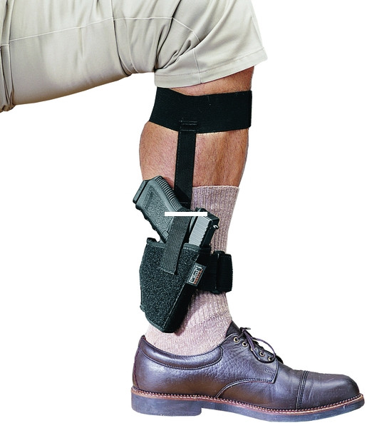 Uncle Mike's 88101 Ankle Holster - Sz10 RH Small Autos Kodra Nylon - 88101