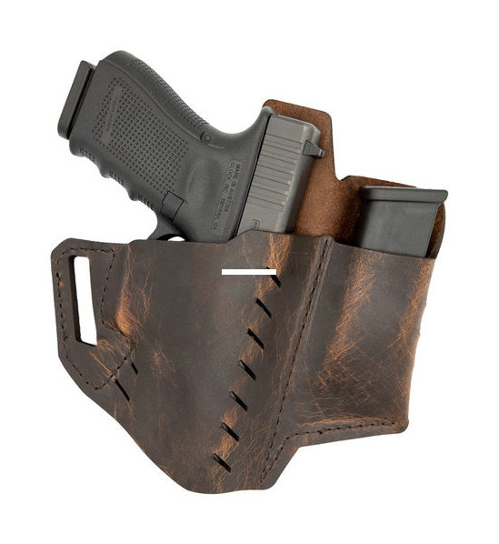 Versacarry 62101 Commander Holster - OWB w/ Spare Mag. Holder RH Size 1 - 62101